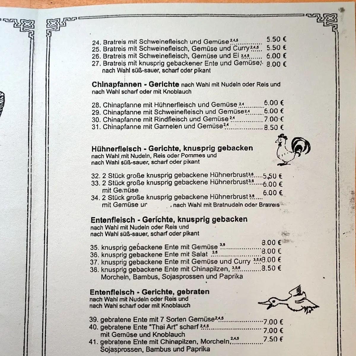 Speisekarte photo 3