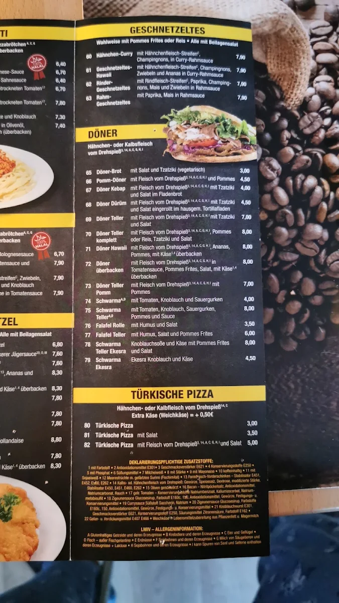 Speisekarte photo 2