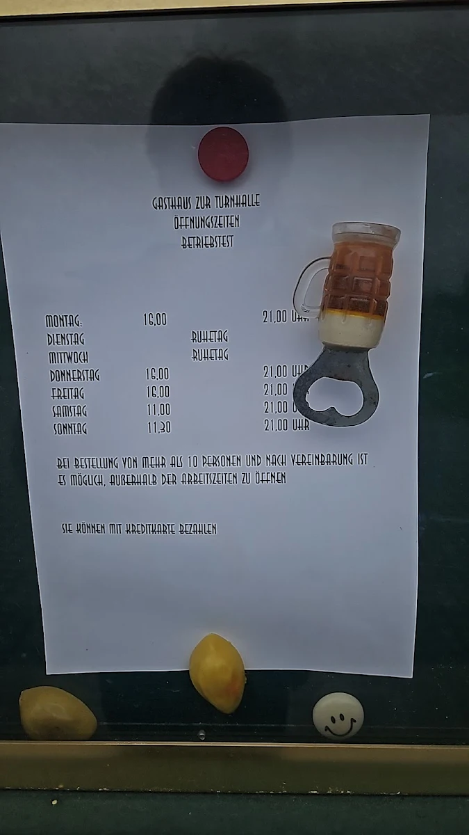 Speisekarte, Gasthaus mit Indischen Spezialitäten