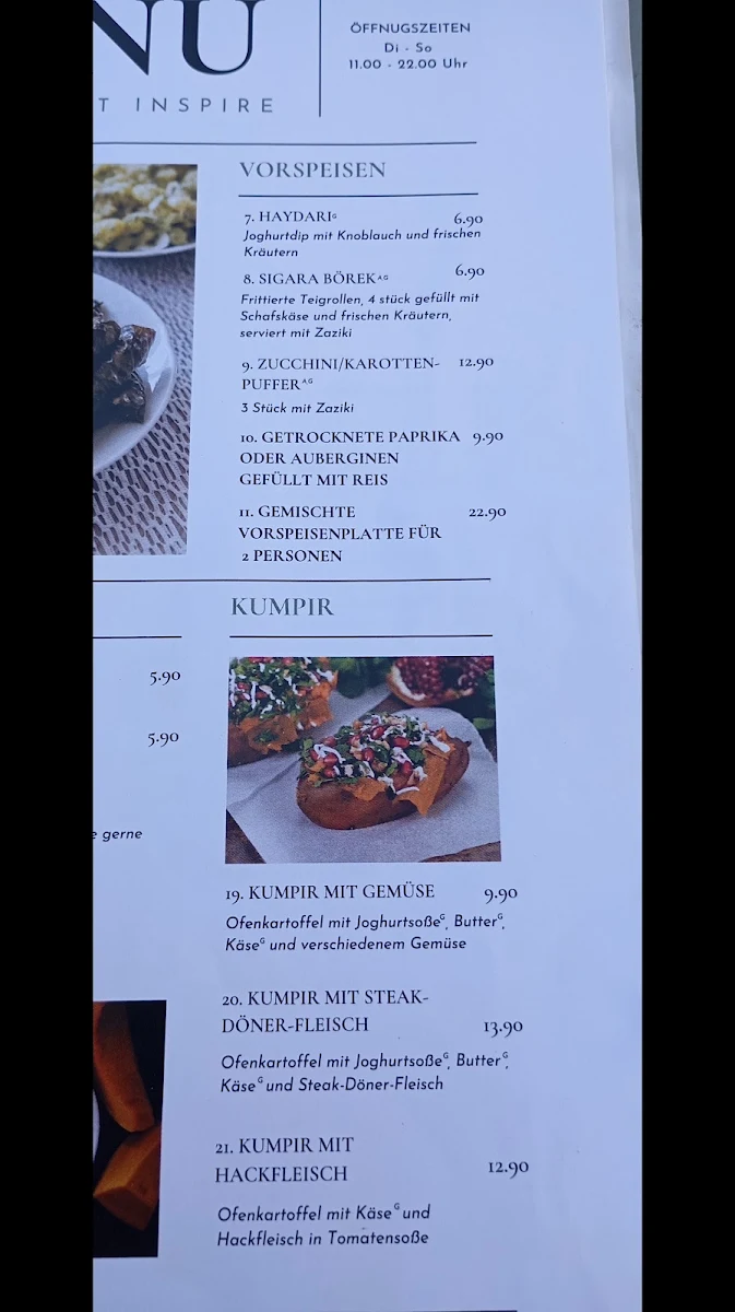 Speisekarte photo 1