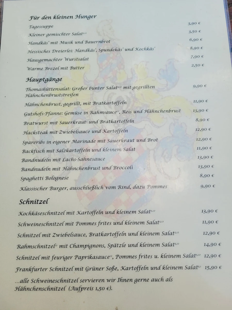 Speisekarte photo 3