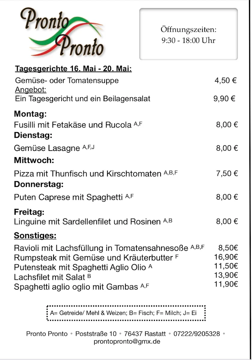 Speisekarte photo 3