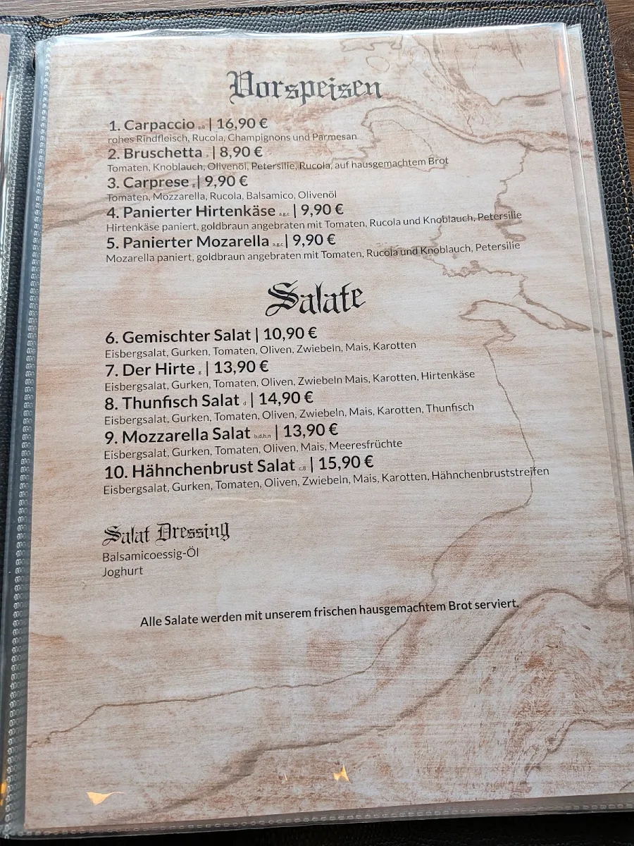 Speisekarte photo 1