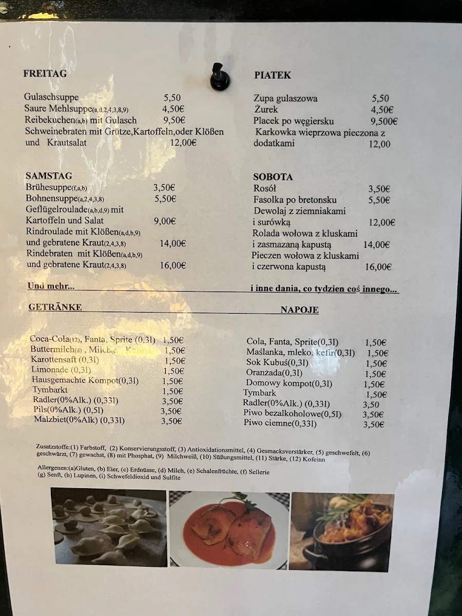 Speisekarte photo 1