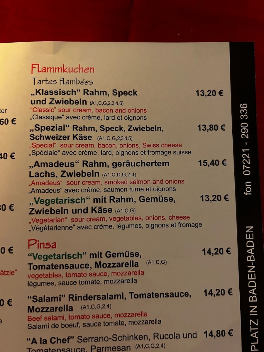 Speisekarte photo 9
