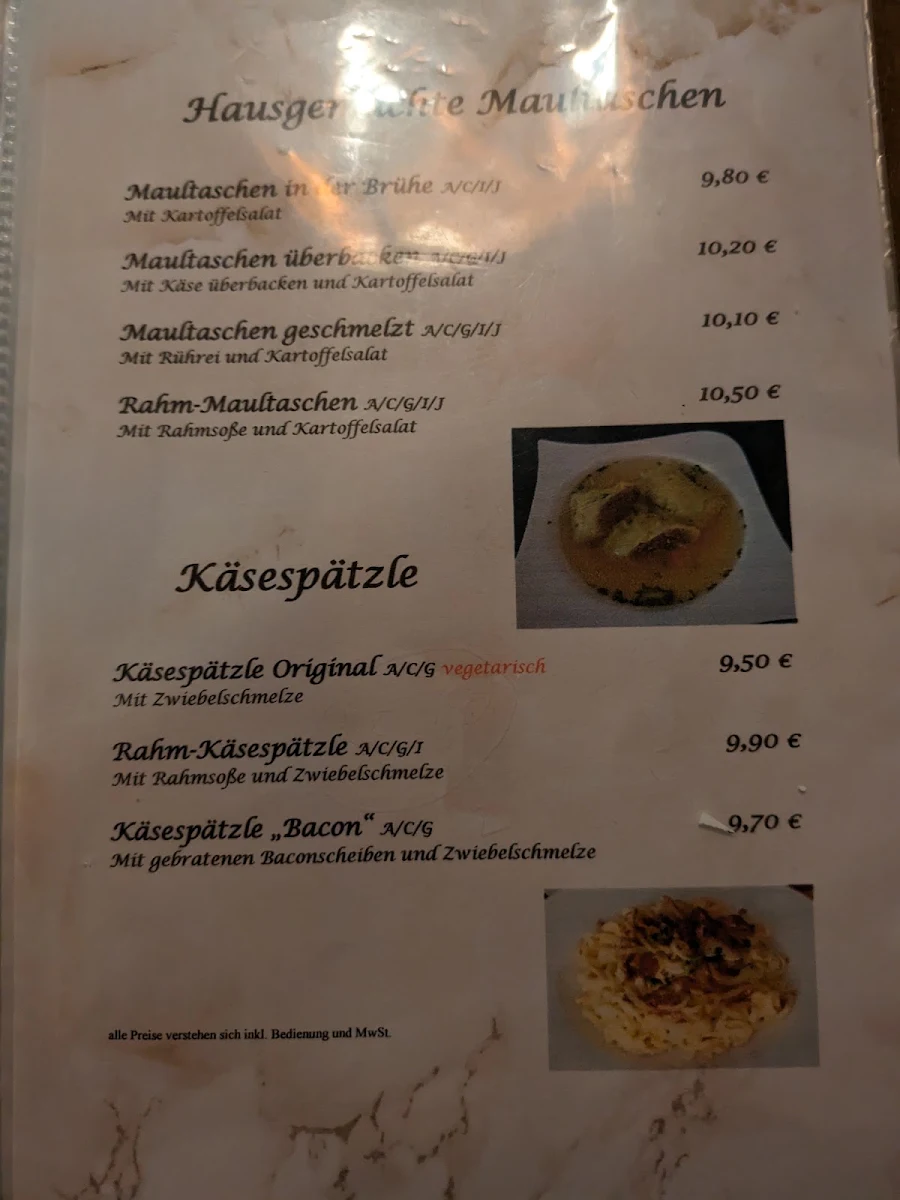 Speisekarte photo 4