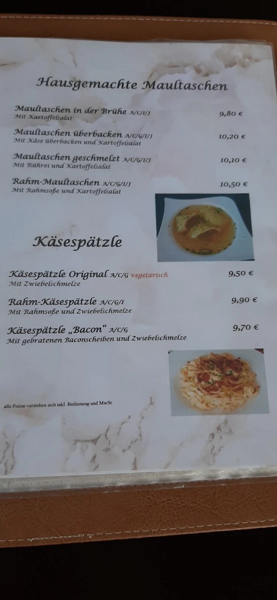 Speisekarte photo 9