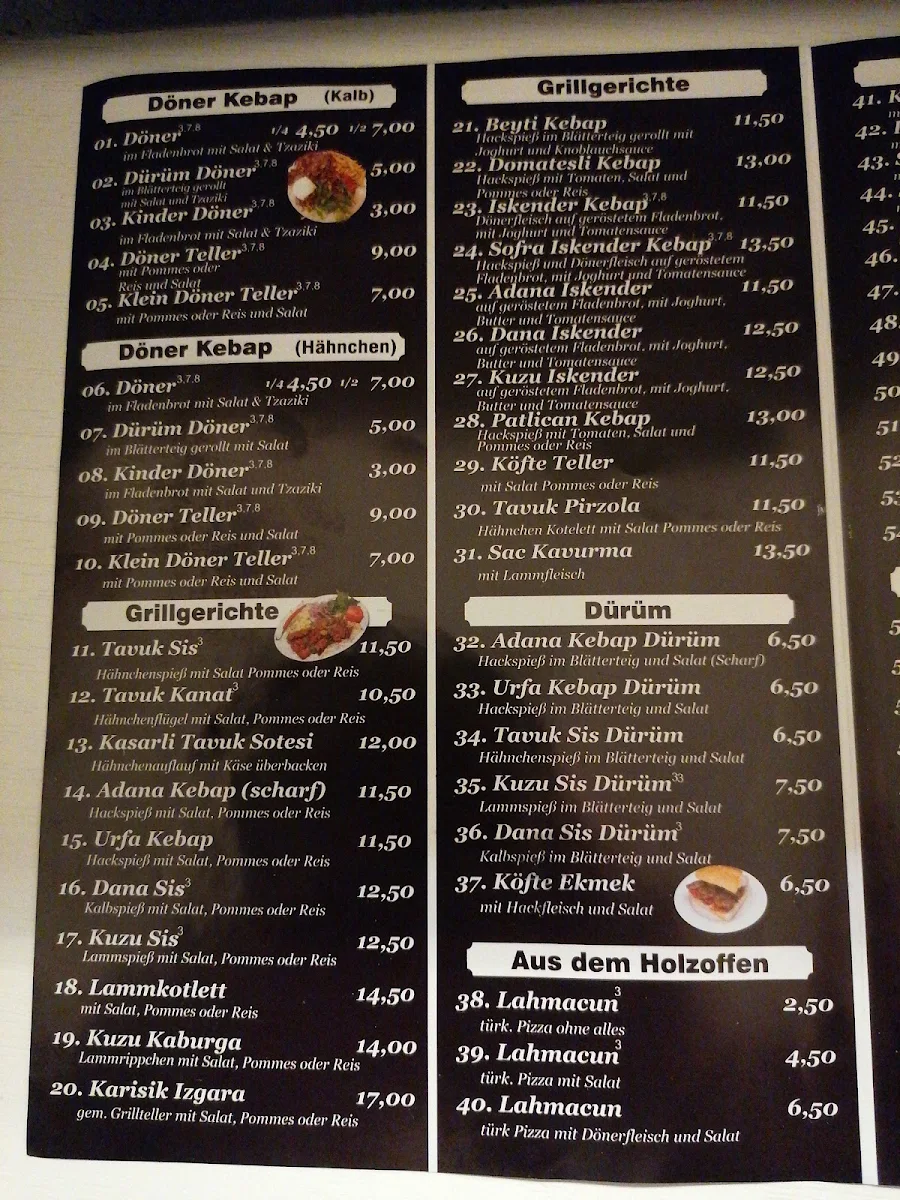 Speisekarte photo 1