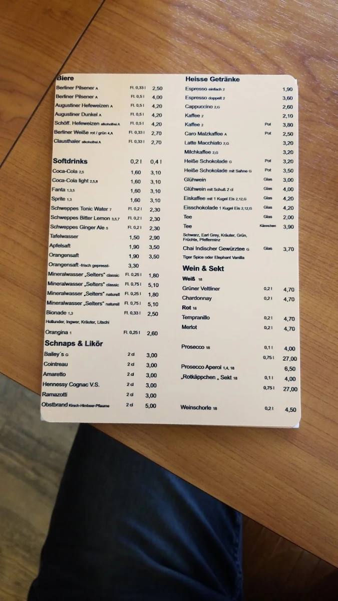 Speisekarte photo 3