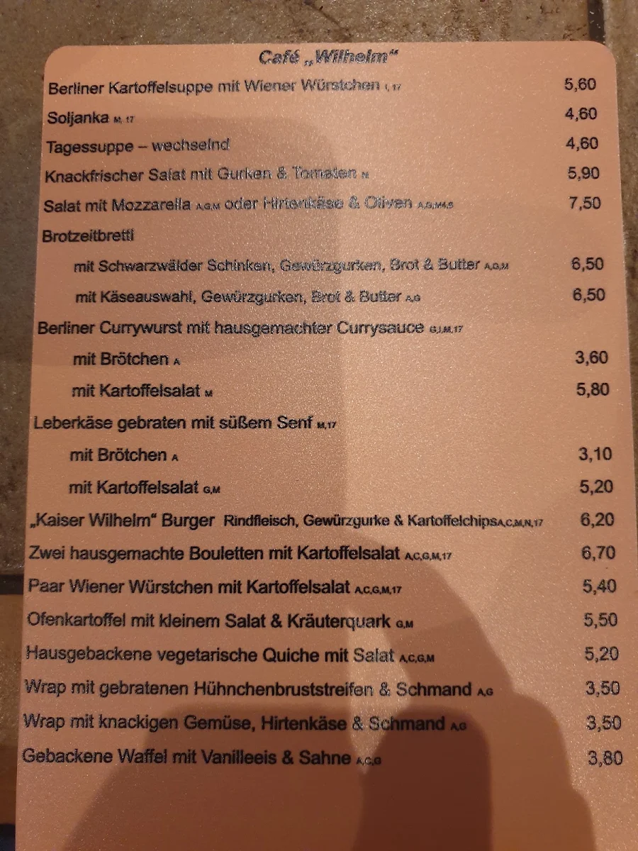 Speisekarte photo 4