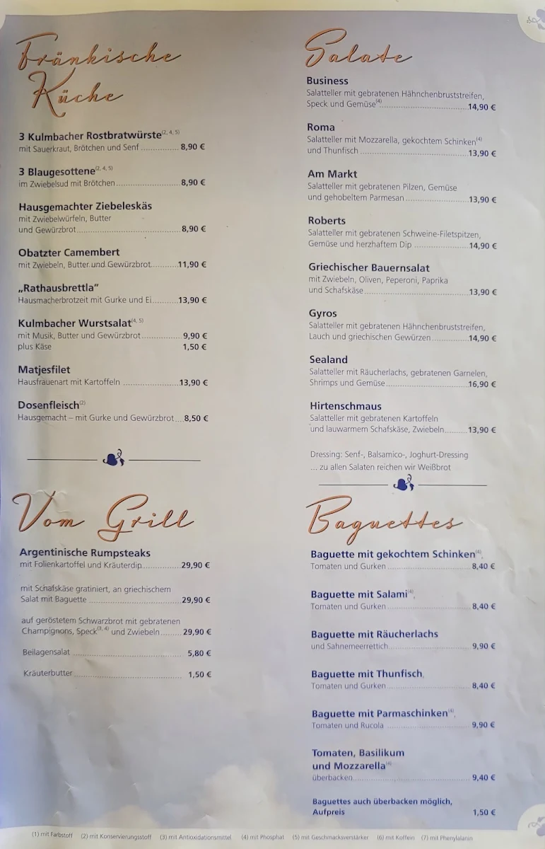 Speisekarte photo 2