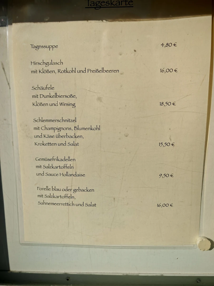 Speisekarte photo 1