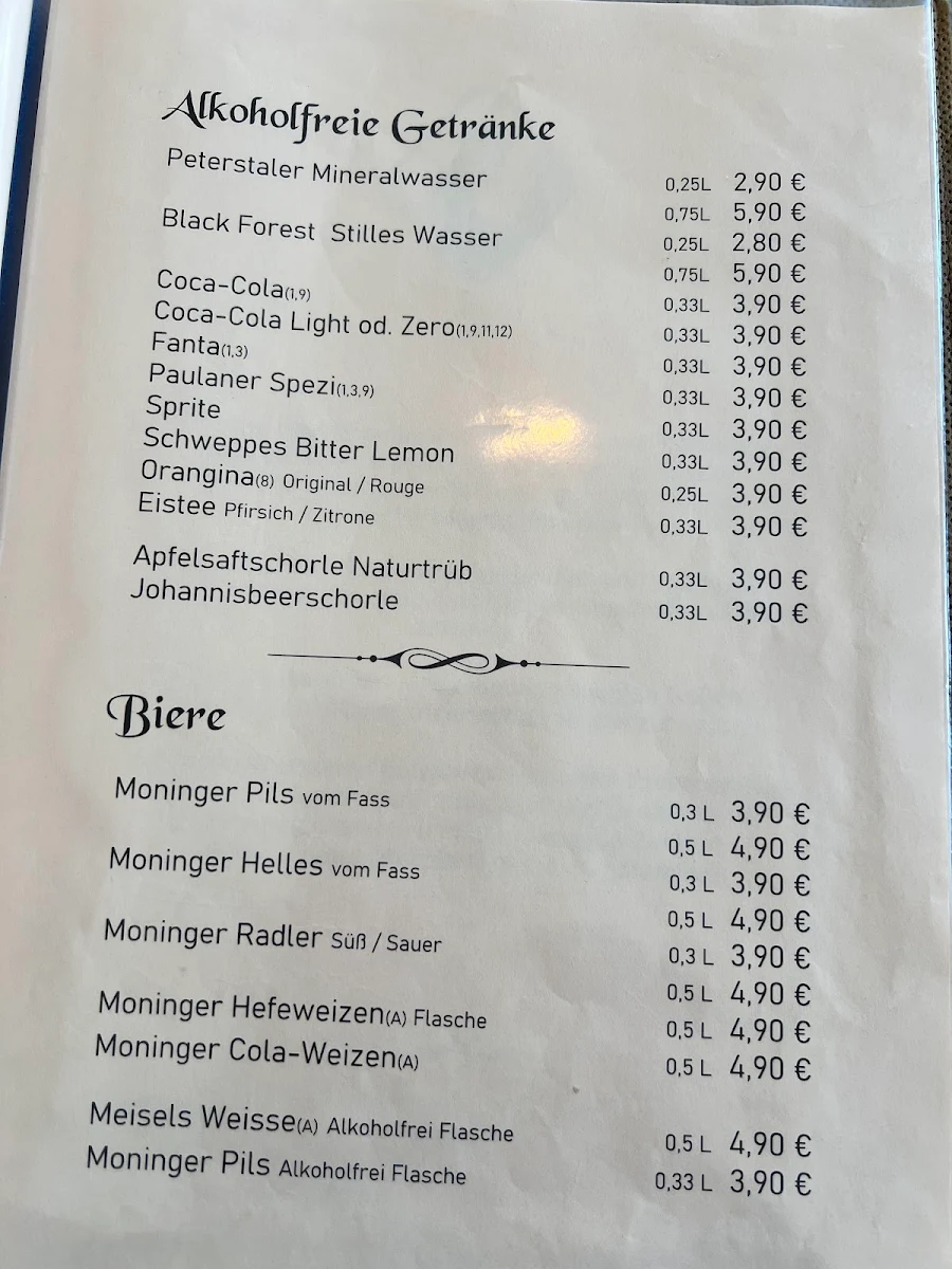 Speisekarte photo 3