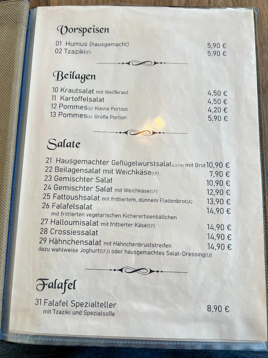 Speisekarte photo 6