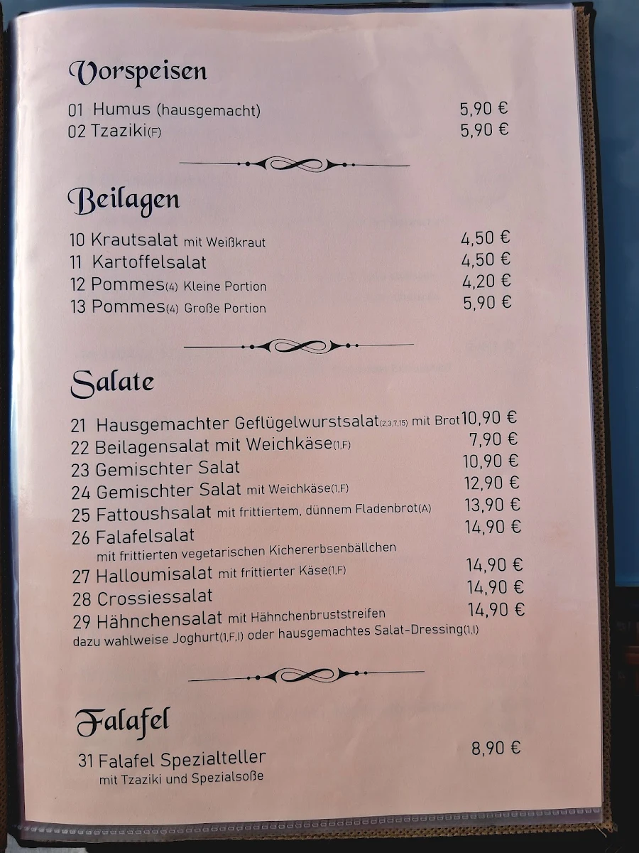 Speisekarte photo 7