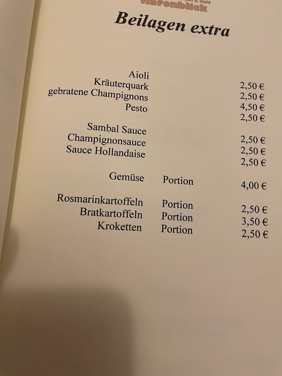 Speisekarte photo 2