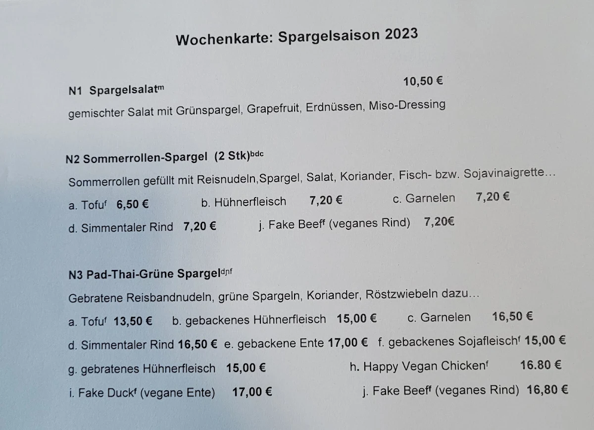 Speisekarte photo 10
