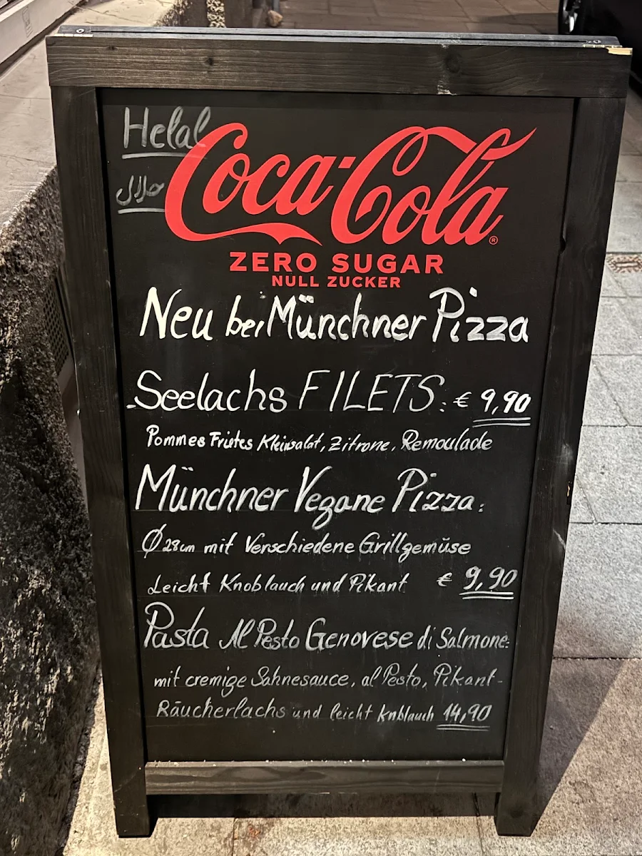 Speisekarte, Münchner Pizza Heimservice München