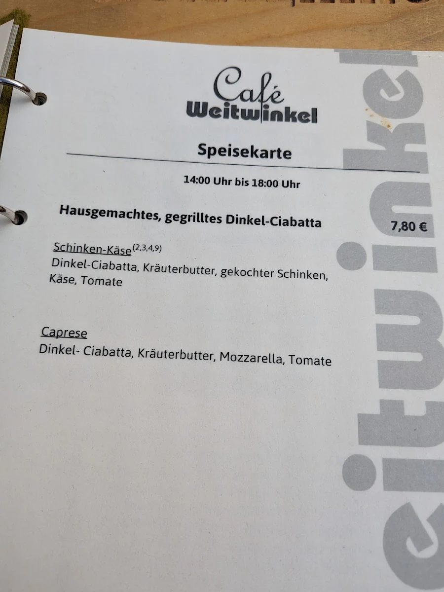 Speisekarte photo 3