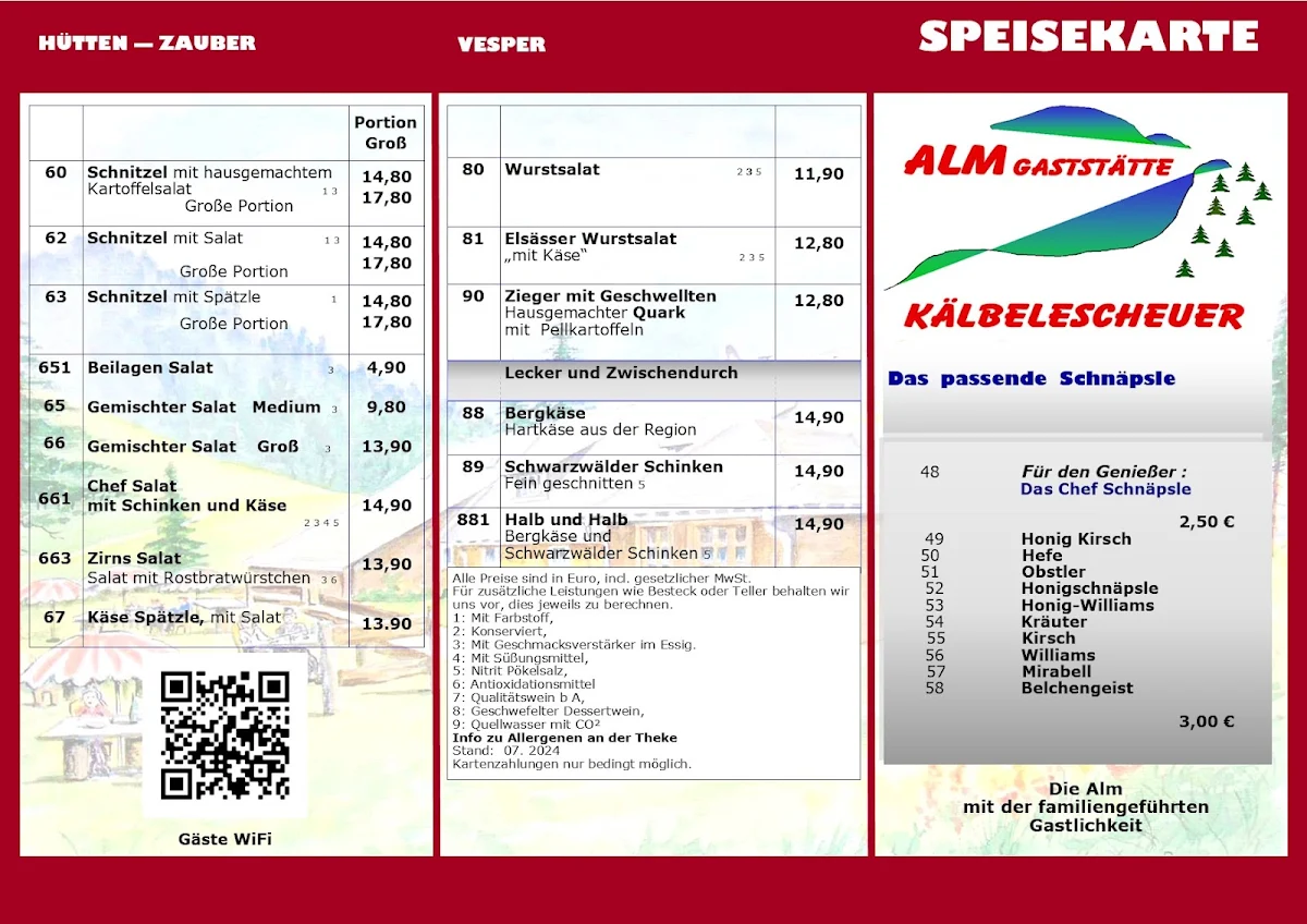Speisekarte photo 1