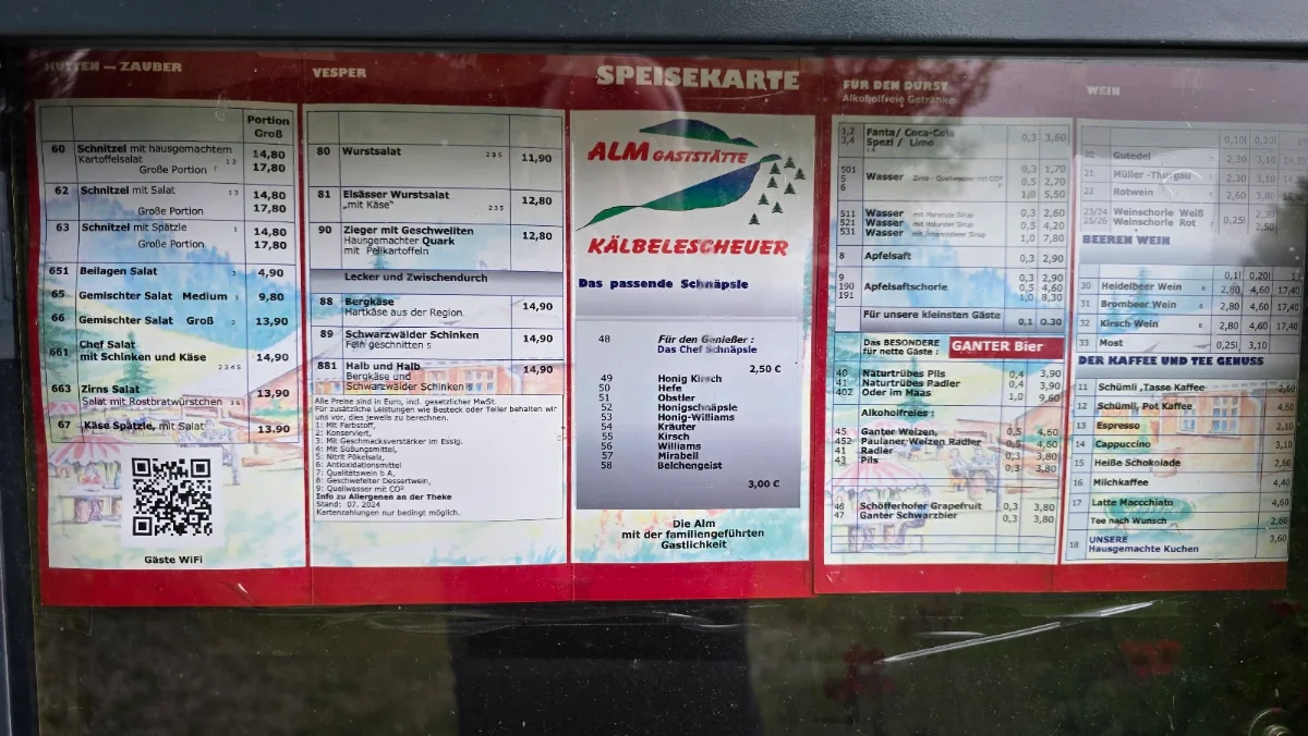 Speisekarte photo 3