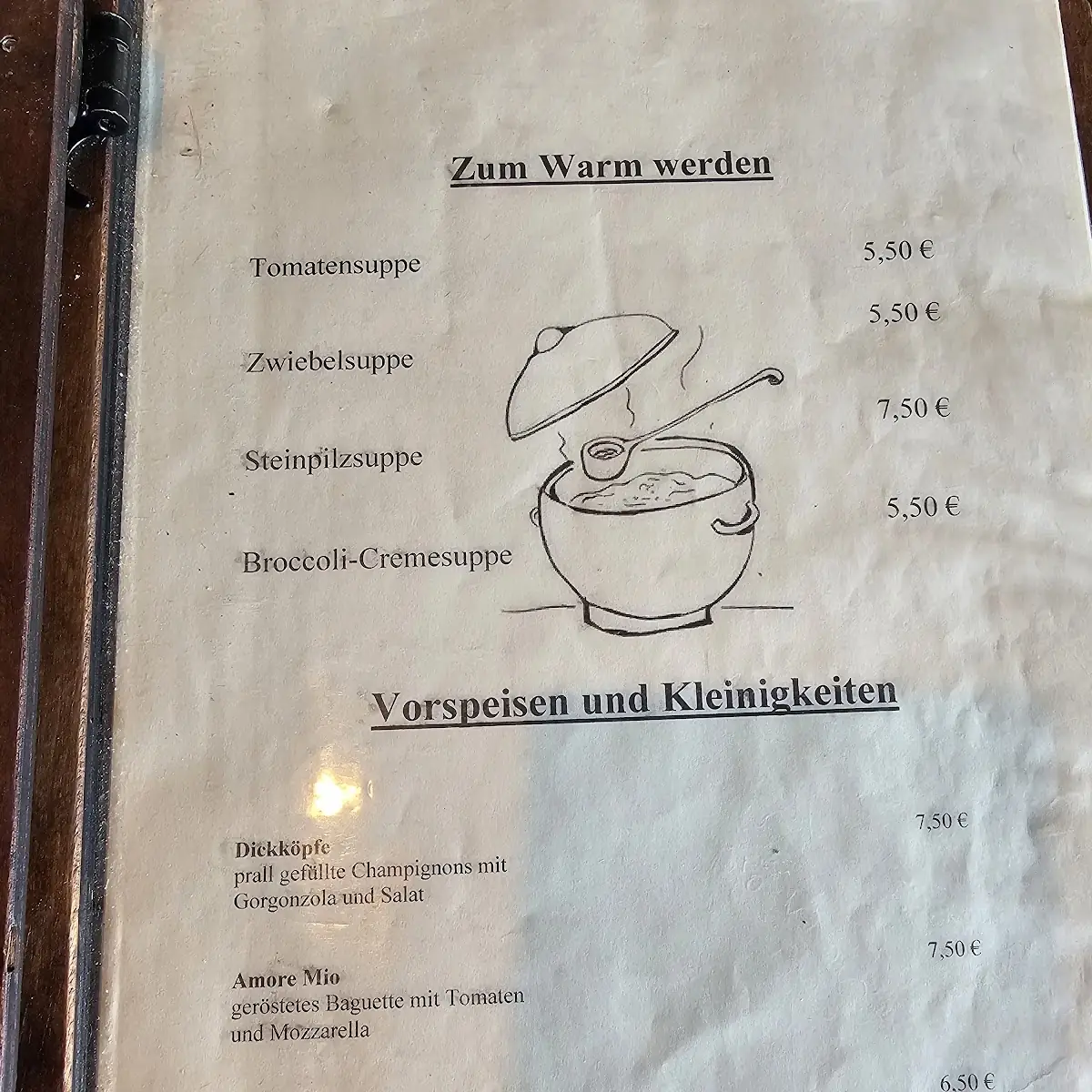 Speisekarte photo 3