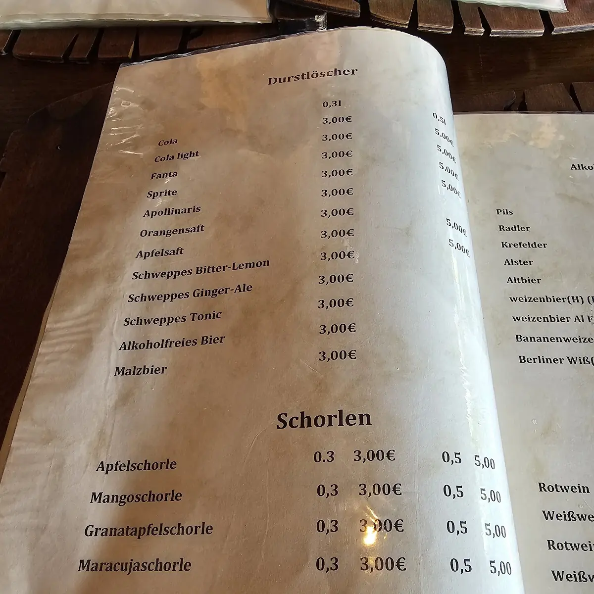 Speisekarte photo 8