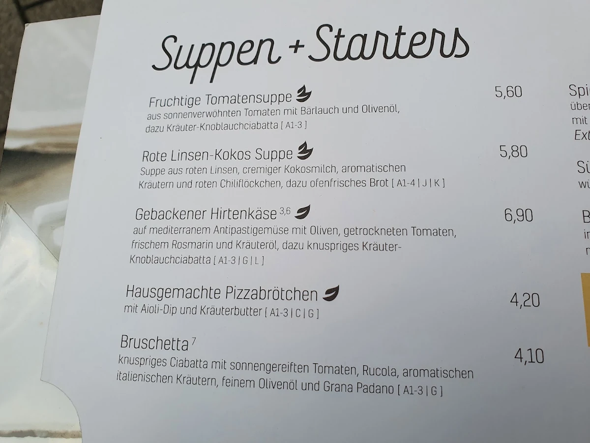 Speisekarte photo 5