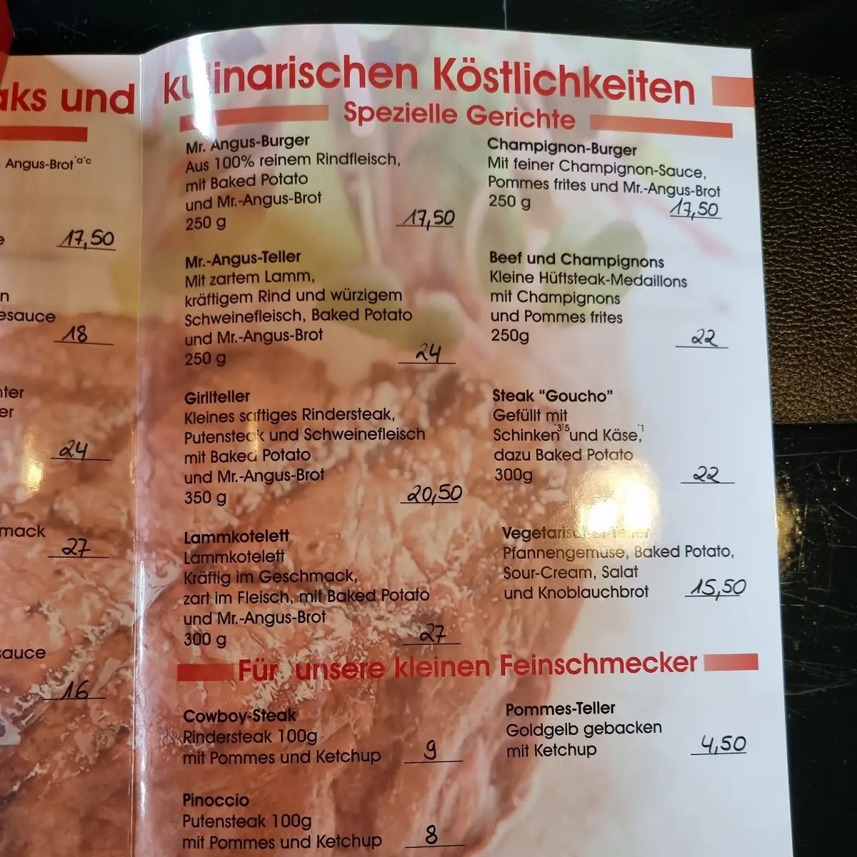 Speisekarte photo 7