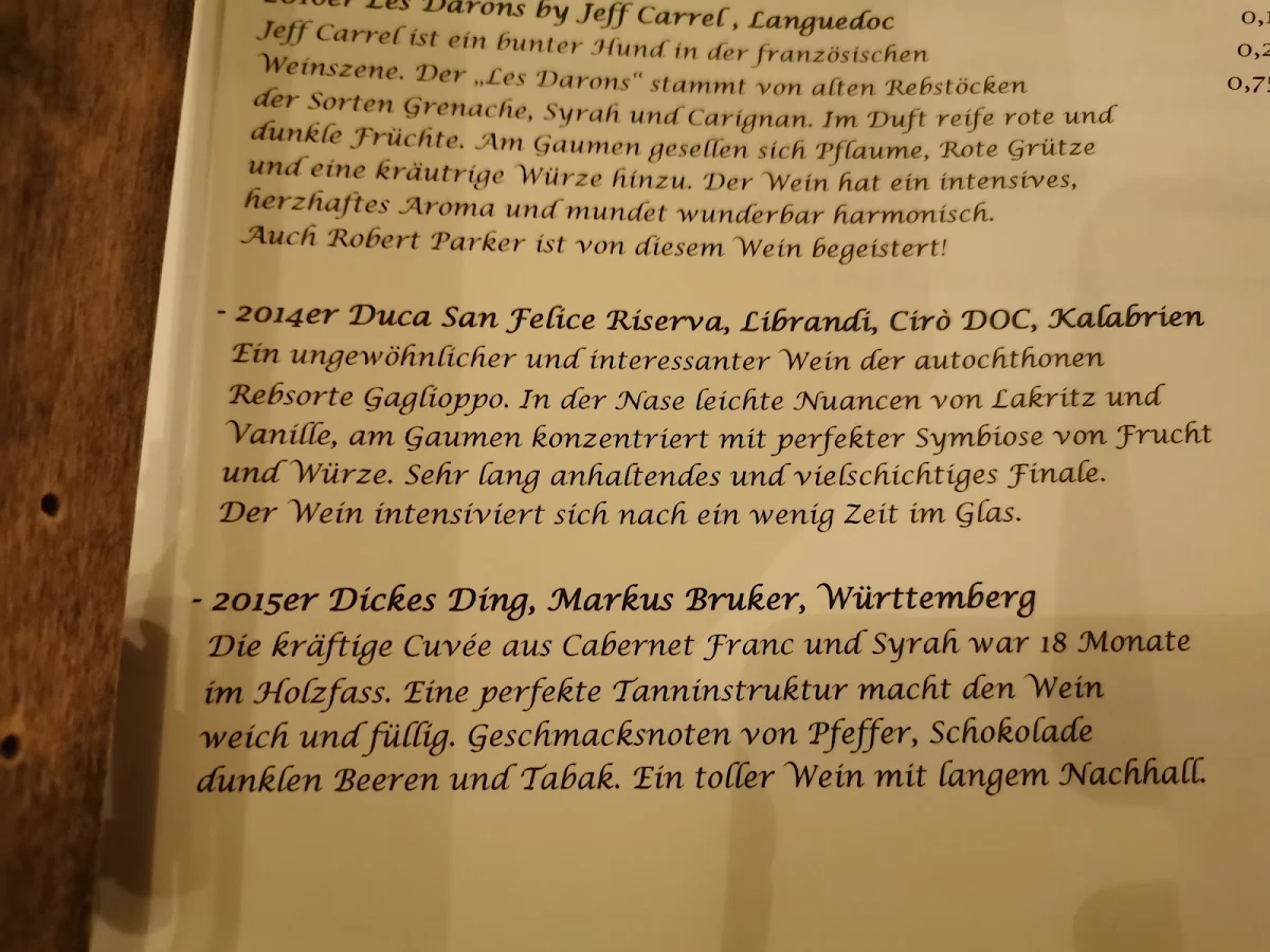 Speisekarte photo 10