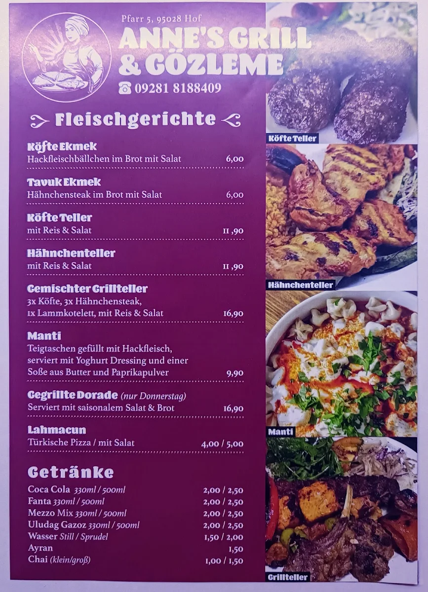 Speisekarte photo 2