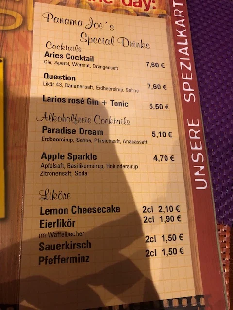 Speisekarte photo 10