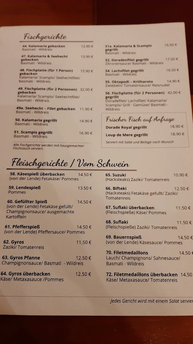Speisekarte photo 3