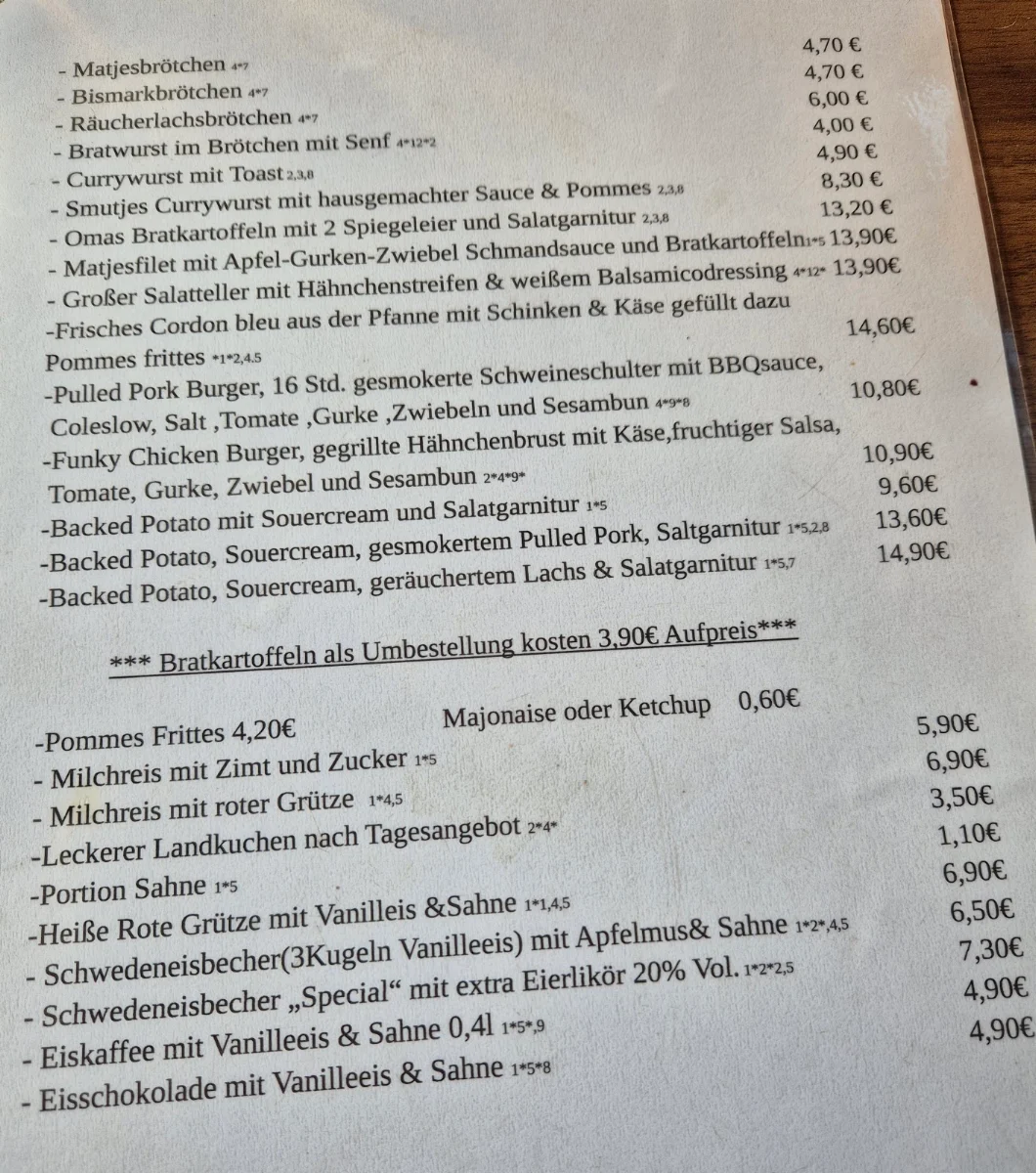 Speisekarte photo 3