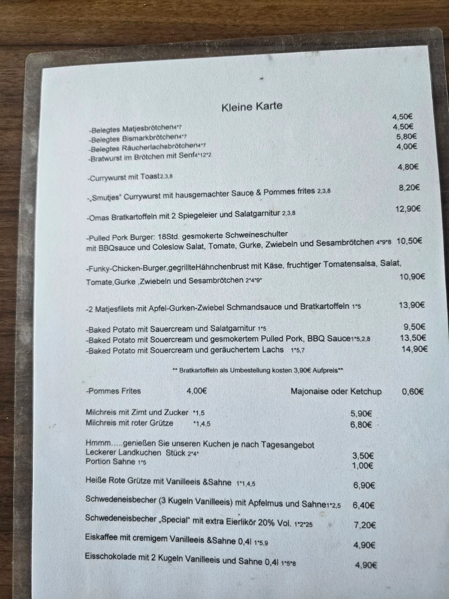 Speisekarte photo 4
