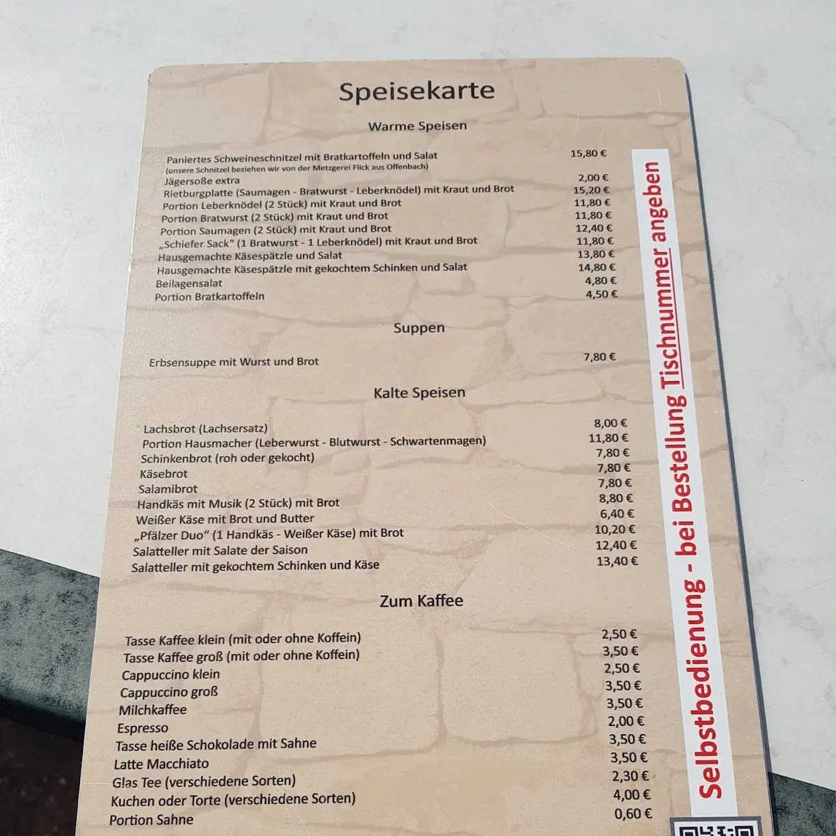 Speisekarte photo 9