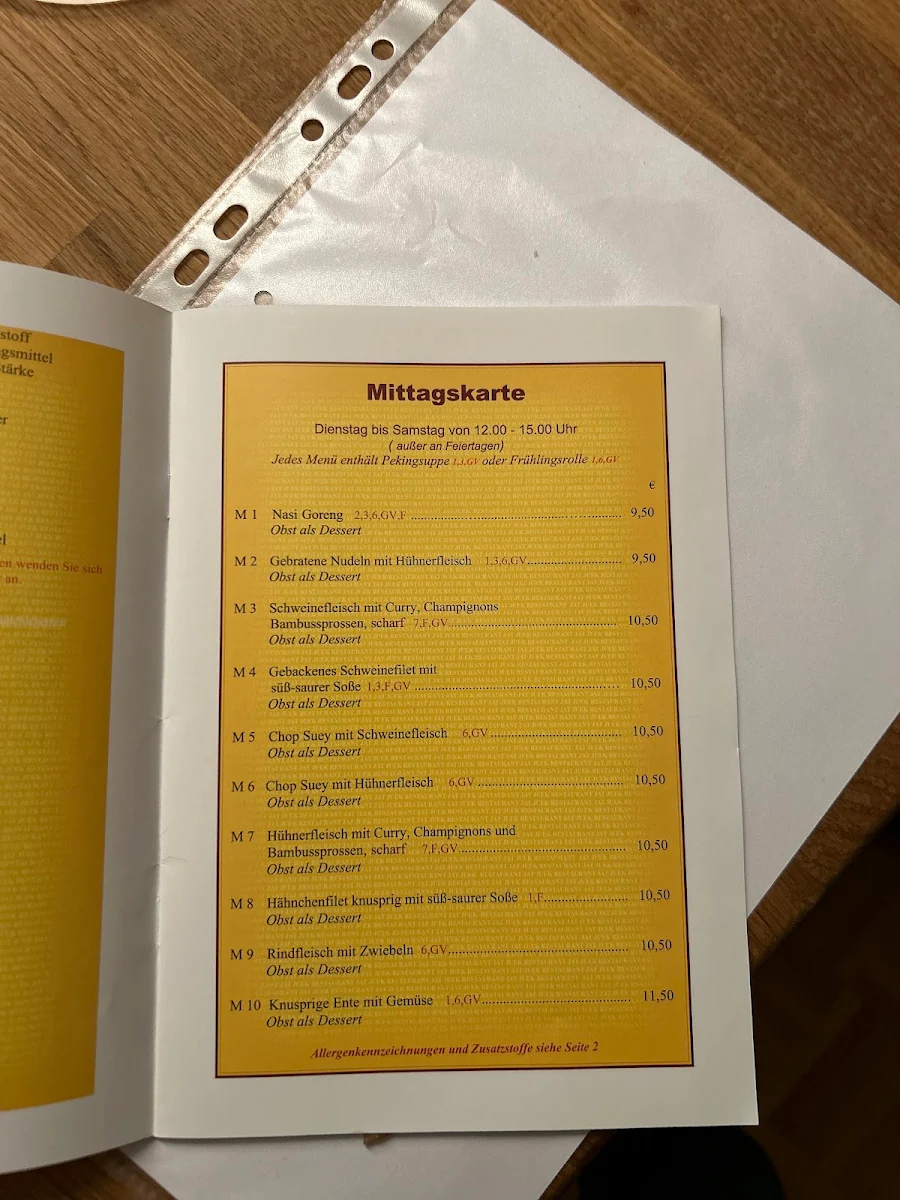 Speisekarte photo 4