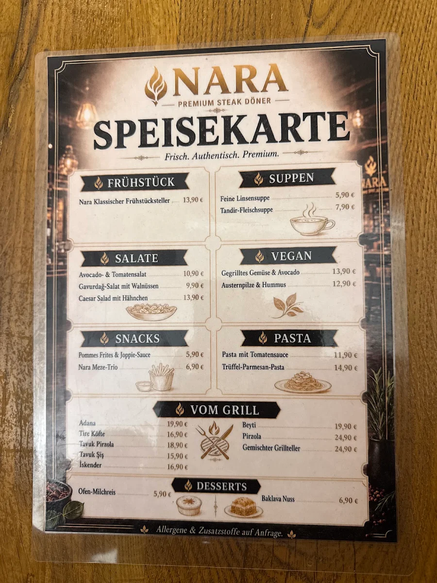 Speisekarte photo 3