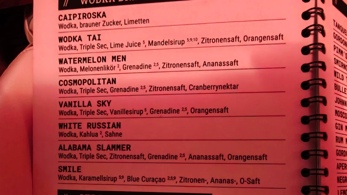 Speisekarte photo 2