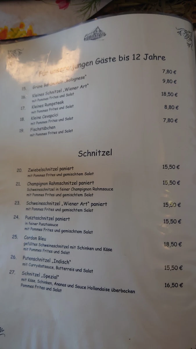 Speisekarte photo 2