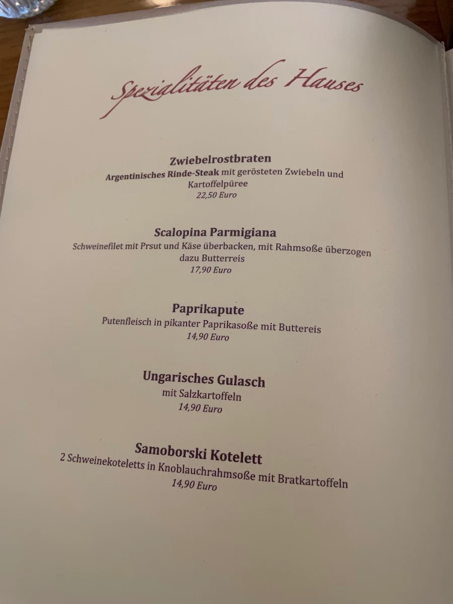 Speisekarte photo 8