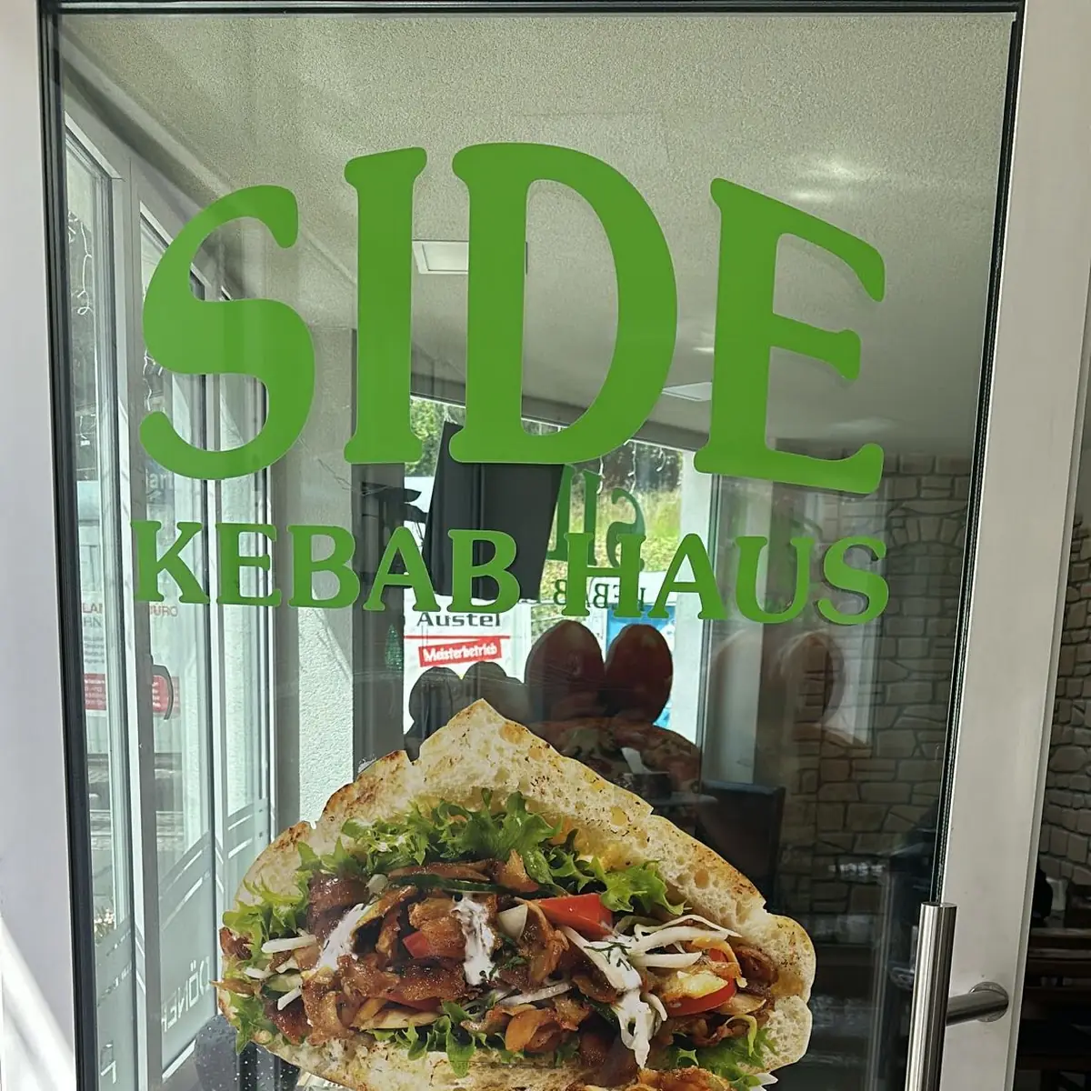 Speisekarte, Side Kebab Haus Stollberg