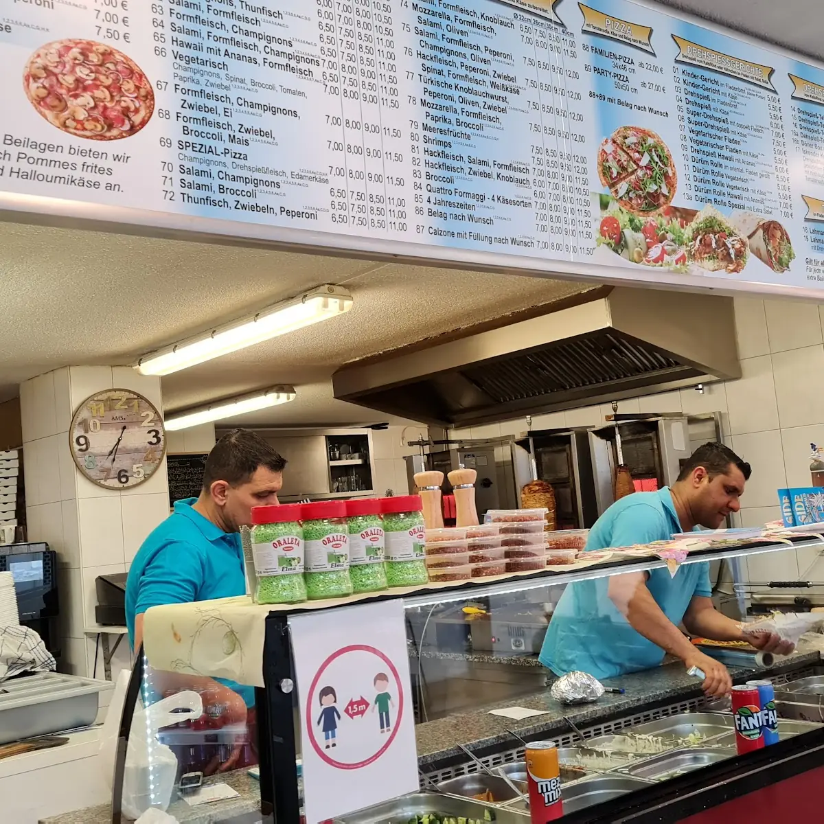 Atmosphäre, Side Kebab Haus Stollberg