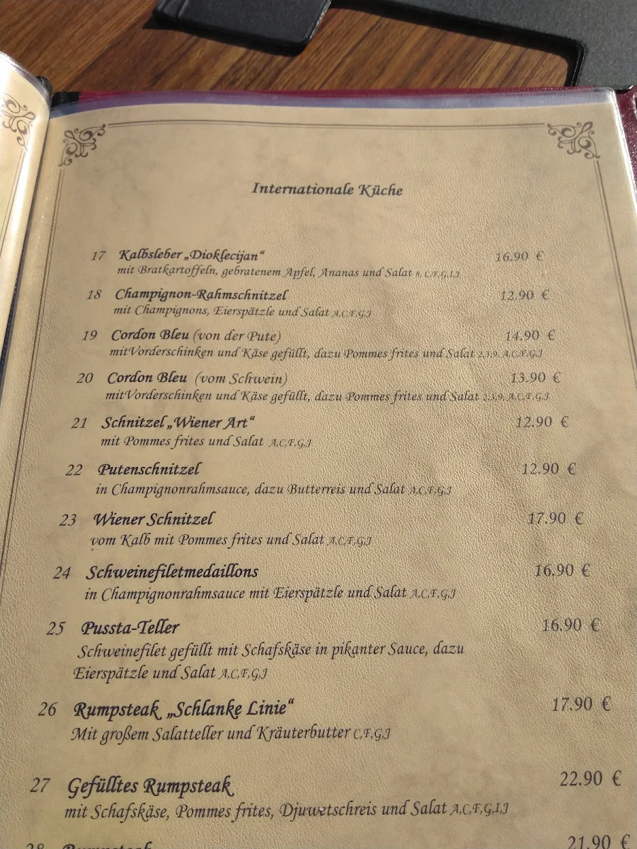 Speisekarte photo 1