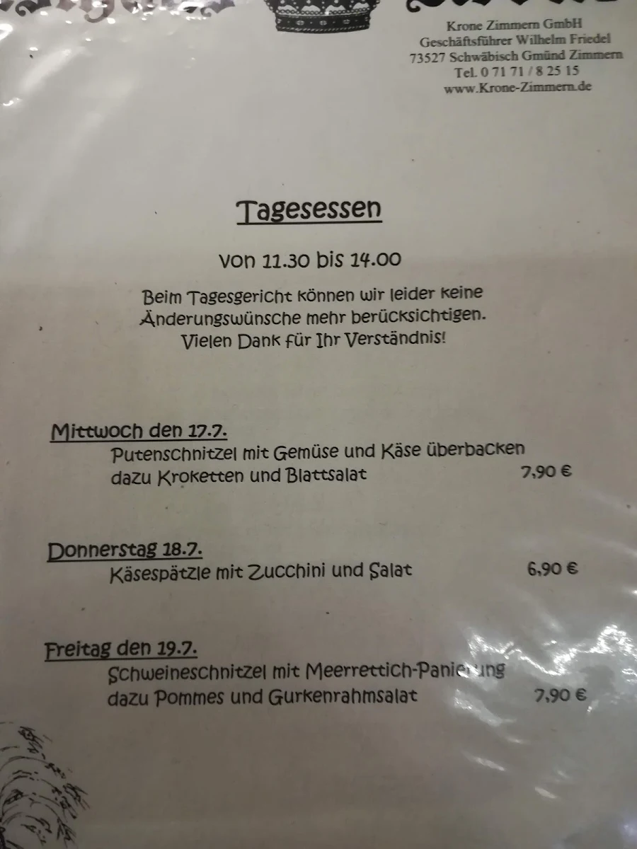 Speisekarte photo 6