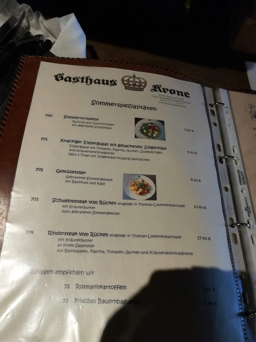 Speisekarte photo 8