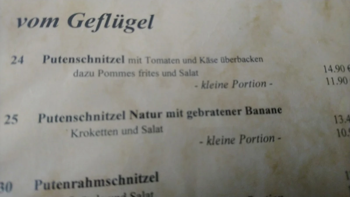 Speisekarte photo 9