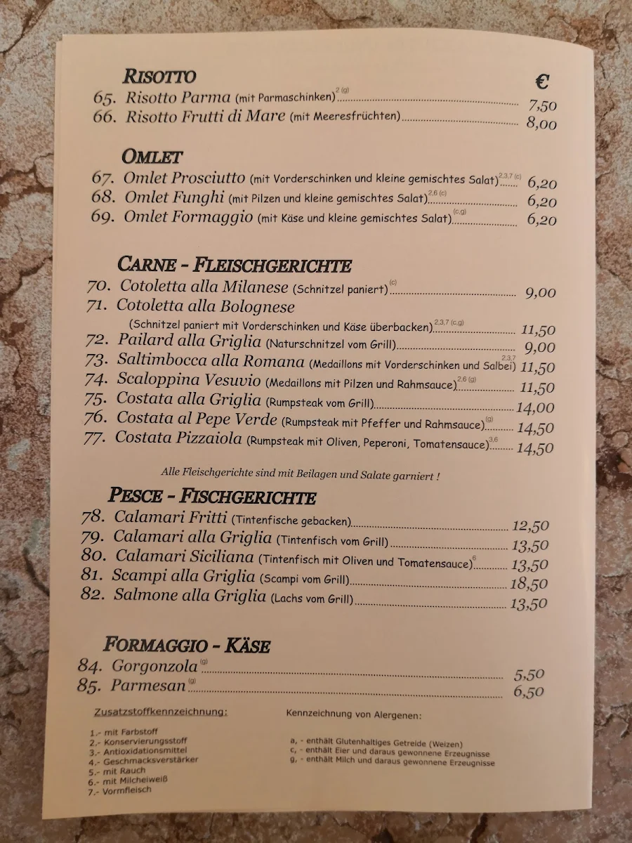 Speisekarte photo 5