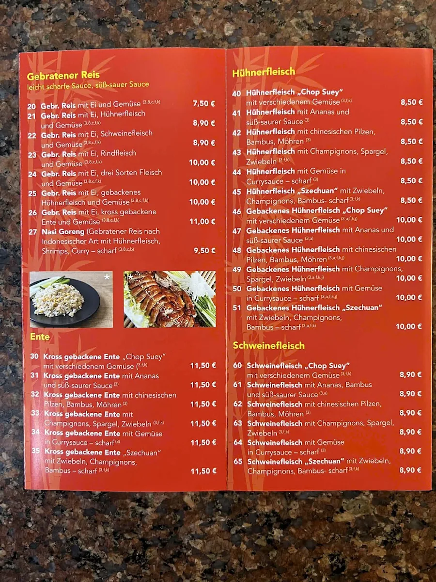 Speisekarte photo 1
