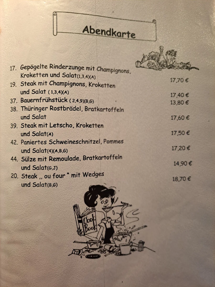 Speisekarte photo 1